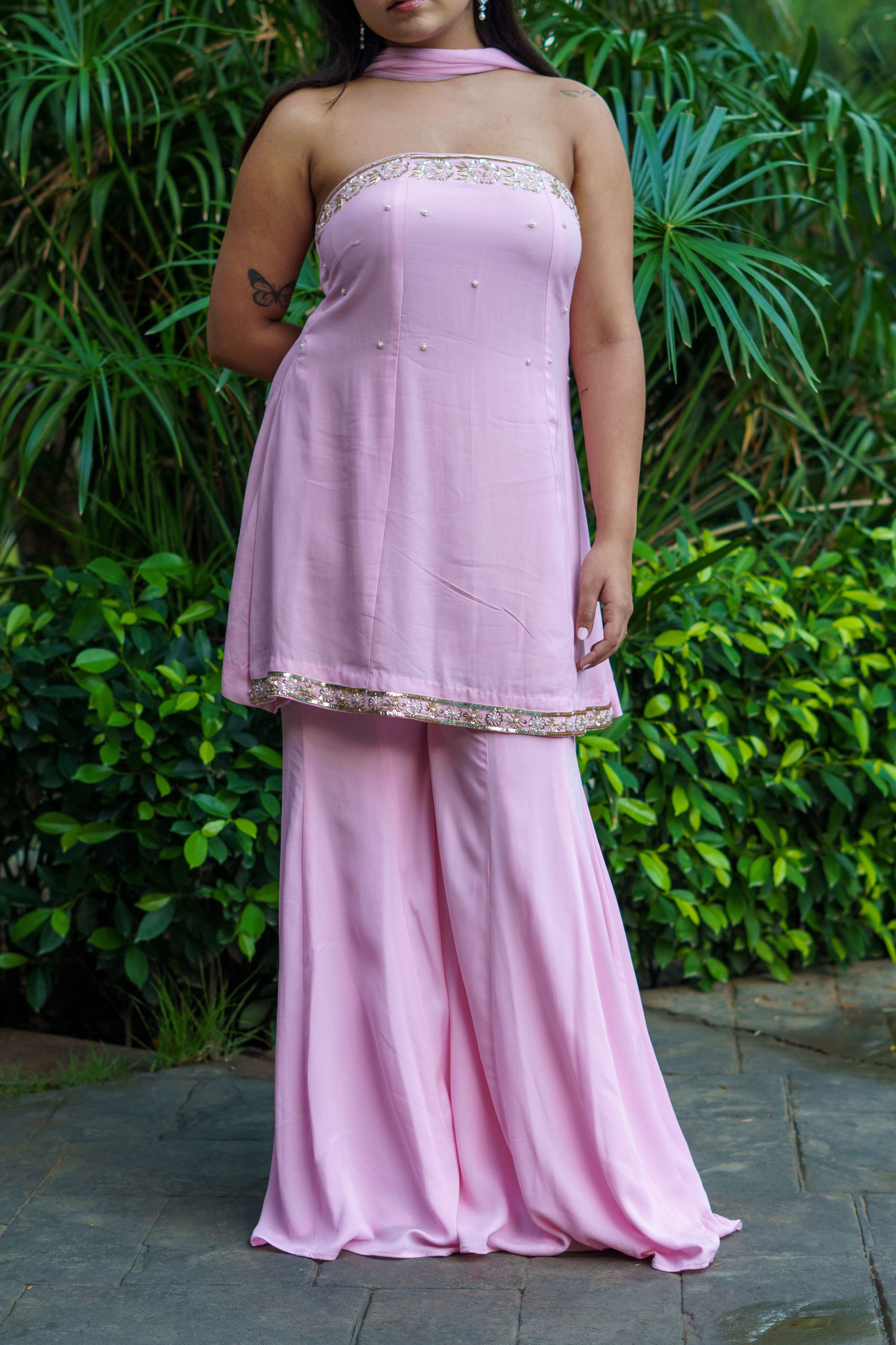 Shigona – Tube Embellished Co-ord Set
