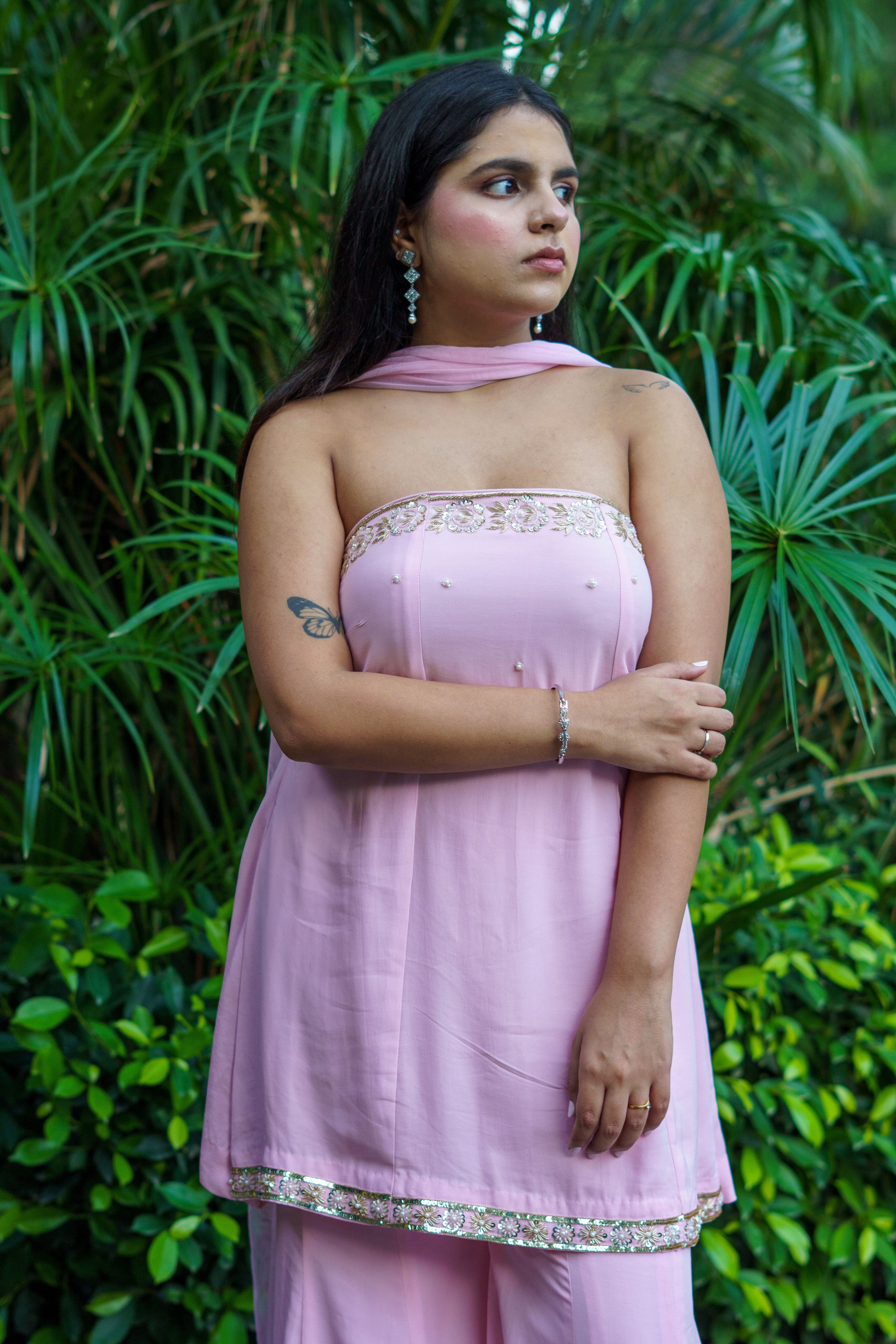 Shigona – Tube Embellished Co-ord Set